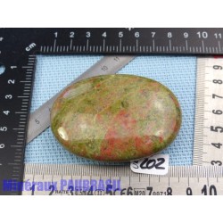 Unakite Savonnette polie - Large Palmstone Q Extra 120g