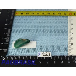 Calcédoine Verte Chrome - Mtorolite Q Extra pierre roulée 5g