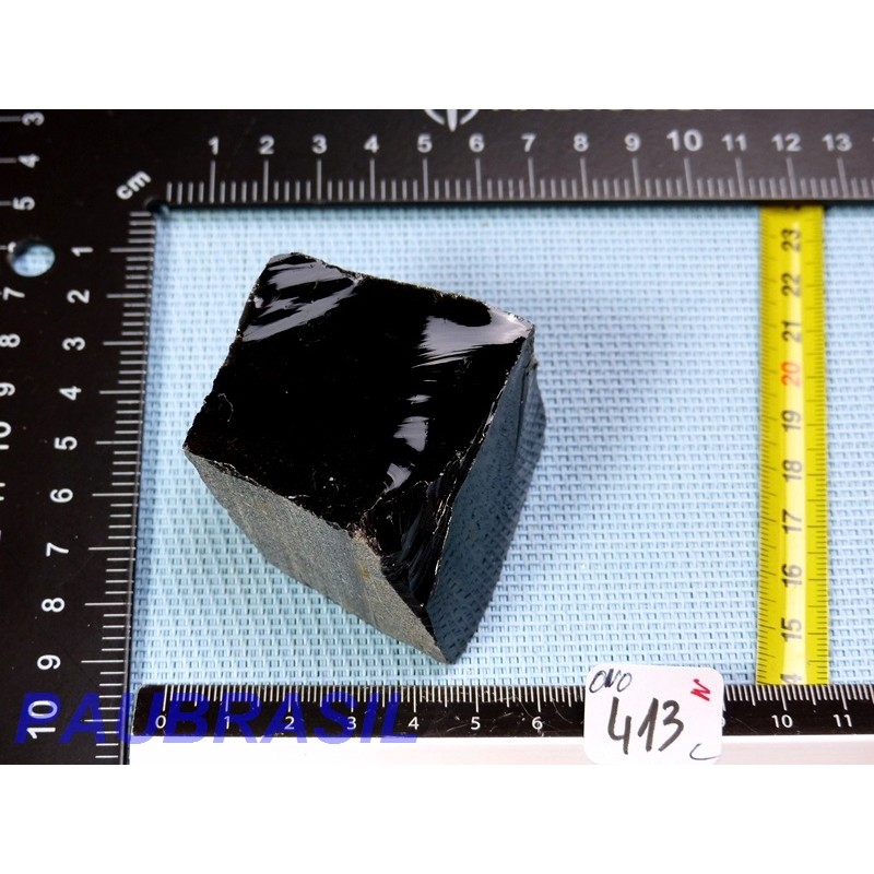 Obsidienne noire en Pierre Brute de 134gr