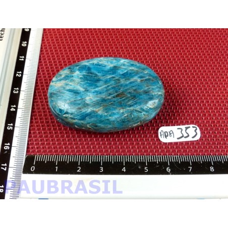 Apatite Bleue en savonnette polie Q Extra 76gr