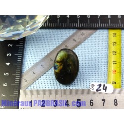 Labradorite mini galet plat 10gr Qualité moyenne