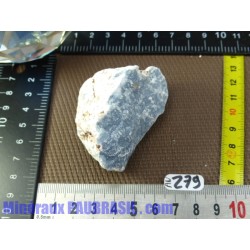 Angelite Anhydrite bleue en pierre brute de 114g