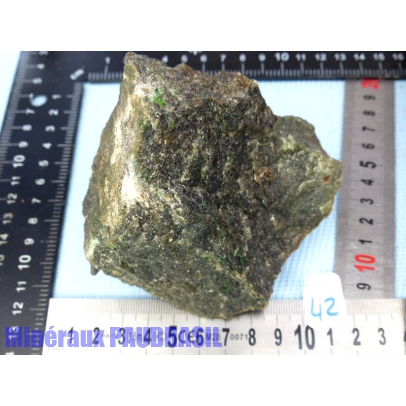 Eclogite + Peridotite de Norvège pierre brute 860g rare