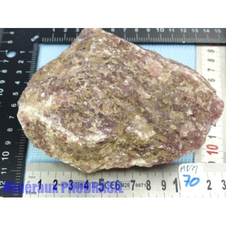 Quartz Fraise - Aventurine Rouge en pierre brute 644gr