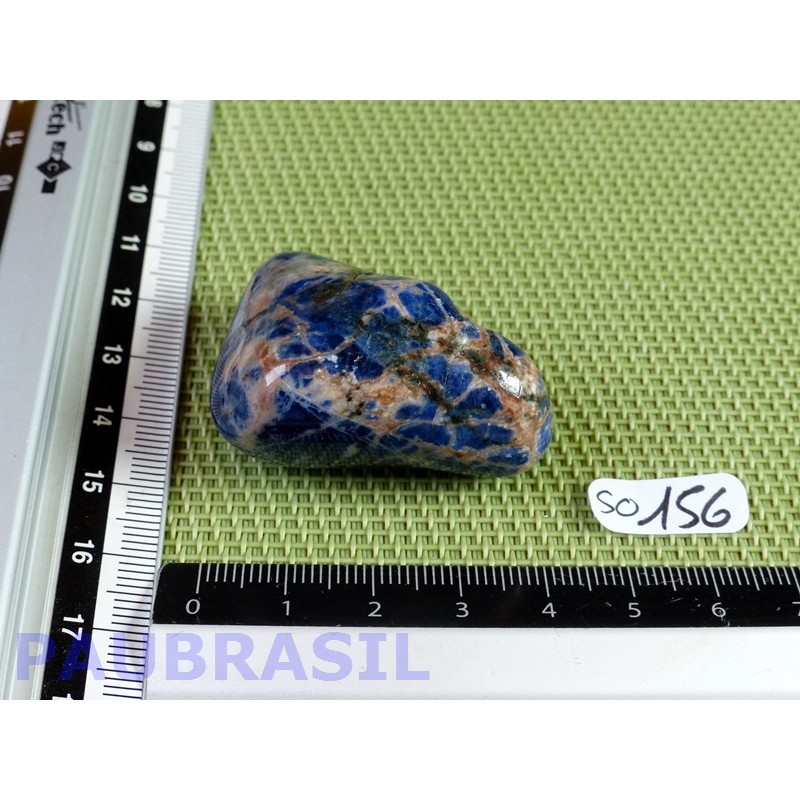 Sodalite - Ackmanite Q Extra pierre roulée 36gr