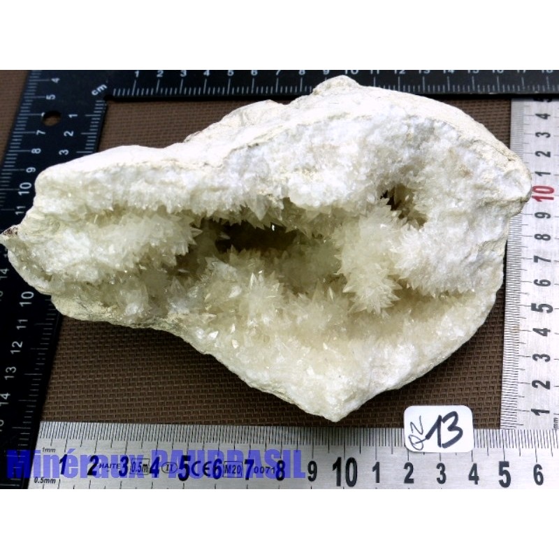 Geode de Quartz du Maroc 1228g