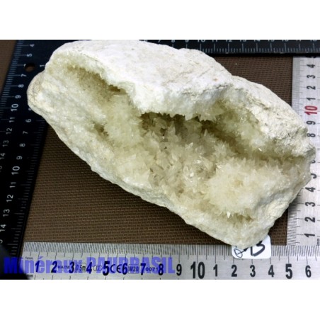 Geode de Quartz du Maroc 1228g