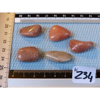 Dolomite Lot de 5 Pierres Roulées 27g | Minéraux Paubrasil
