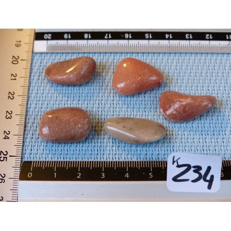 Dolomite Lot de 5 Pierres Roulées 27g | Minéraux Paubrasil