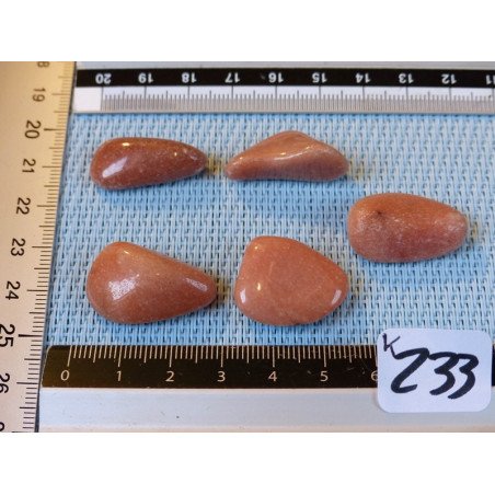 Dolomite Lot de 5 Pierres Roulées 26g | Minéraux Paubrasil