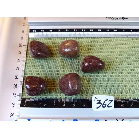 Margarita - Oolite Lot de 5 Pierres Roulées 70g | Minéraux Paubrasil