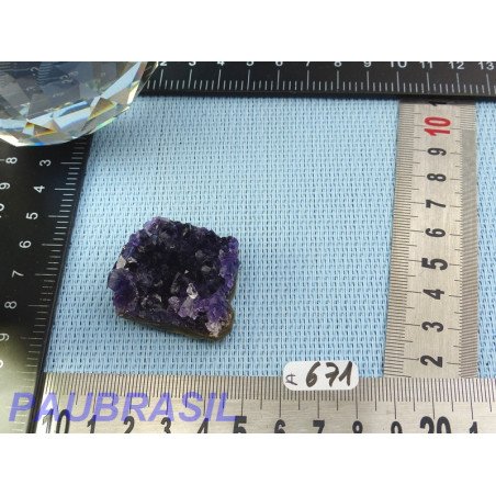 Druse Améthyste Urugay 98g Q Extra