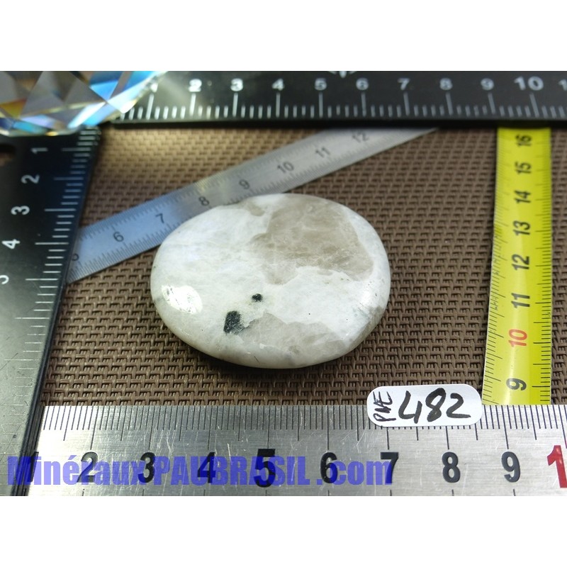 Pierre de lune Adulaire en pierre plate Q Extra 33g