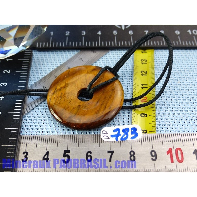 Pi Donut Oeil de tigre Q Extra de 4 cm