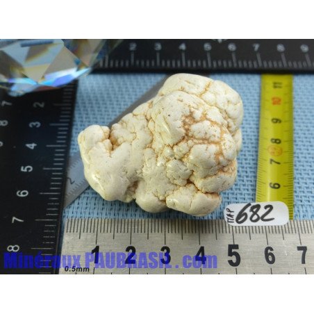 Magnésite en Pierre Semi Roulée 56g