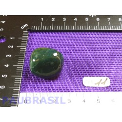 Calcédoine Verte Silicates de Fer en pierre roulée 15g