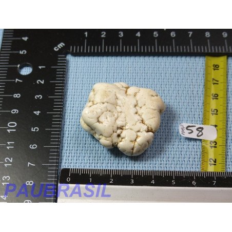 Magnésite en Pierre Semi Roulée 51g