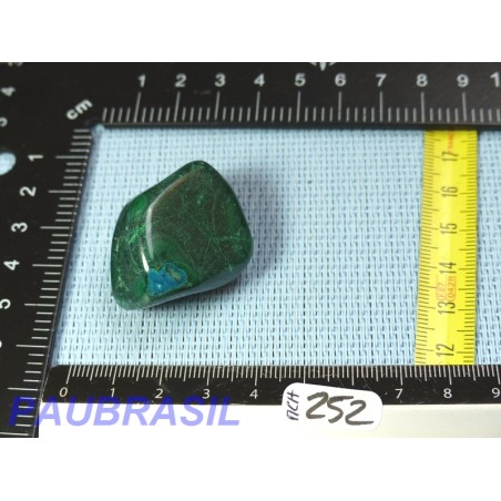 Malachite Chrysocolle en Pierre Roulée 45gr