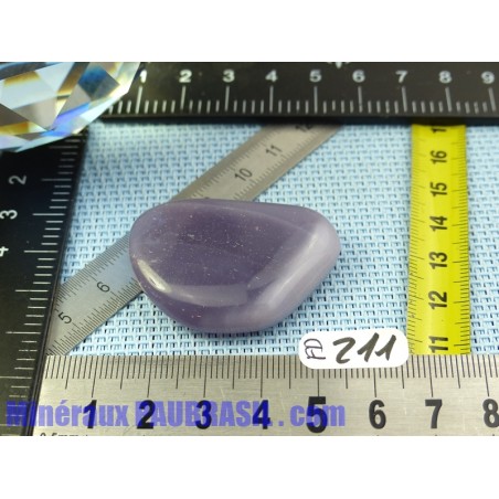 Fluorite mauve de France pierre plate Q Extra 23g