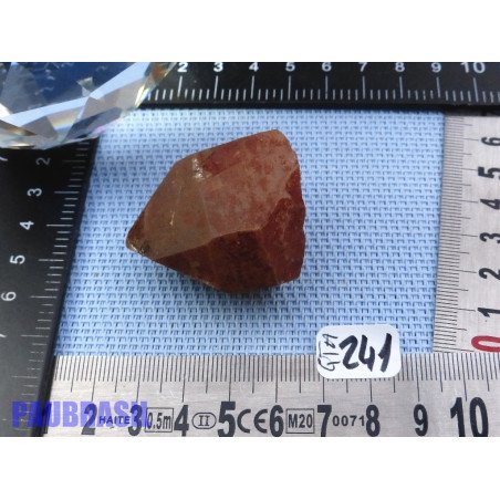 Pointe de Quartz Tangerine de 53gr50 guérisseur doré Brésil
