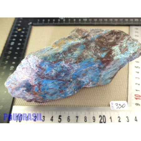 Shattuckite Namibie en pierre brute Q Extra 812gr RARE