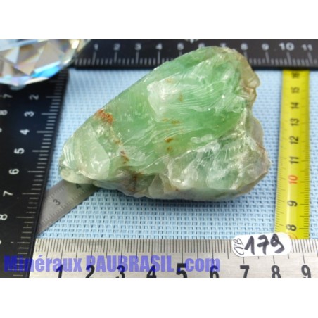 Calcite Verte en Pierre Brute 186g Q Extra