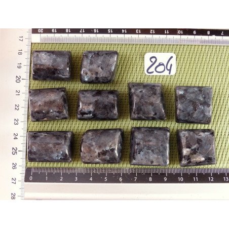 Larvikite Q Extra Pierre Roulée à l unité de 19 à 21 gr | Minéraux Paubrasil