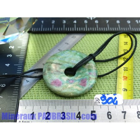 Donut Pi Rubis sur Fuschite de 4 cm