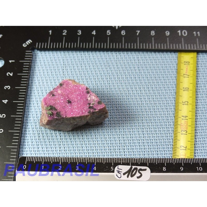 Cobaltocalcite en Pierre Brute Q Extra 33g