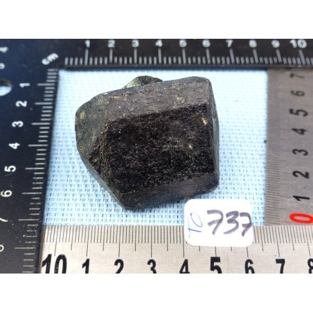 Tourmaline Noire Schorl Inde en Pierre Brute Biterminée Q Extra 120gr50