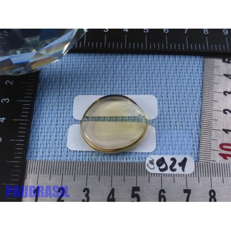 Citrine en mini pierre plate 10g