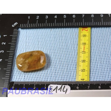 Calcite Miel en rectangle plat 10g