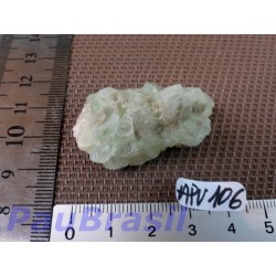 Apophyllite Verte de Poonah de 19gr en pierre brute sur macle