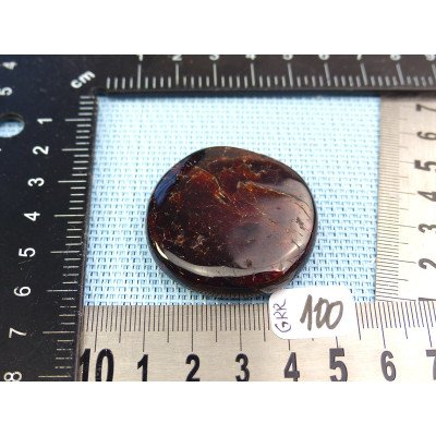Grenat Rhodolite en Pierre Plate 43gr50