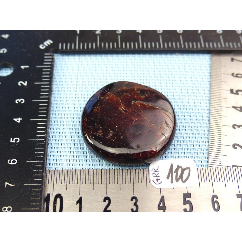 Grenat Rhodolite en Pierre Plate 43gr50