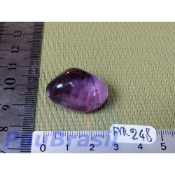 Fluorite fluorine Violette pierre roulée 14gr Q Extra