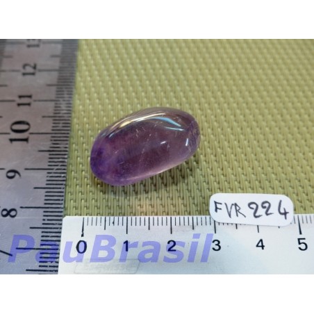 Fluorite fluorine Violette pierre roulée 12gr Q Extra