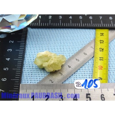 Brazilianite ou Brazillianite en Pierre Brute 6g