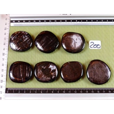 Hypersthene Pierre Plate à l unité de 40 à 43 gr | Minéraux Paubrasil