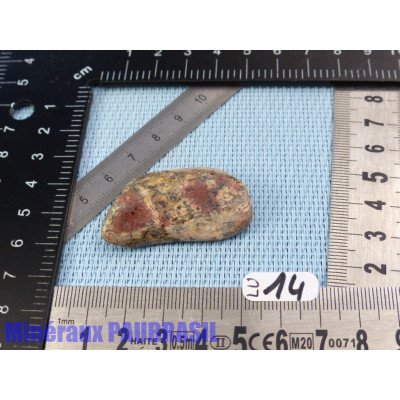 Luxullianite en pierre roulée 11gr50 Rare