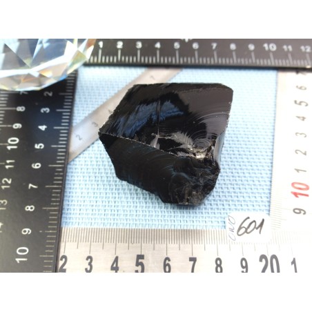 Obsidienne noire en Pierre Brute de 117gr50