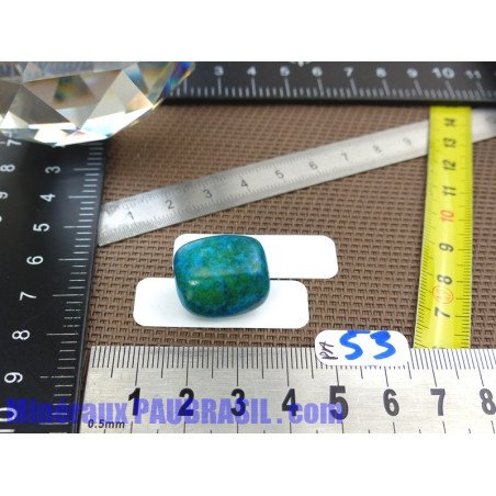 Pierre d'Eilat en pierre roulée Q Extra 8g RARE