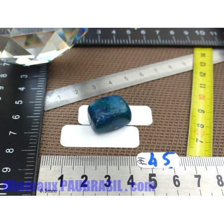 Pierre d'Eilat en pierre roulée Q Extra 8g RARE