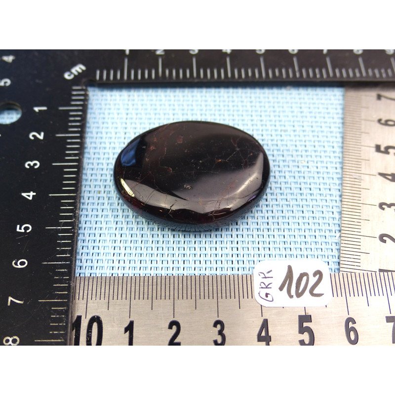 Grenat Rhodolite en Pierre Plate 36gr50