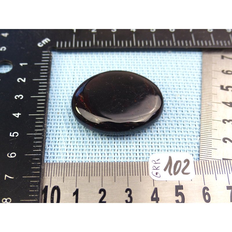 Grenat Rhodolite en Pierre Plate 36gr50