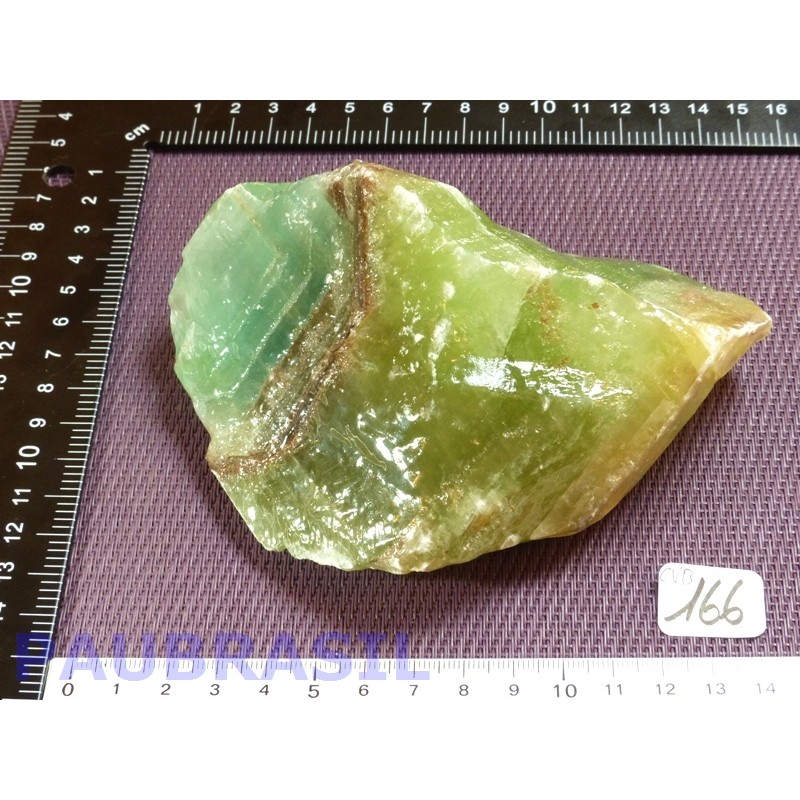 Calcite Verte en Pierre Brute 635g Q Extra