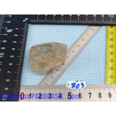 Citrine naturelle brute massive Q Extra 43g