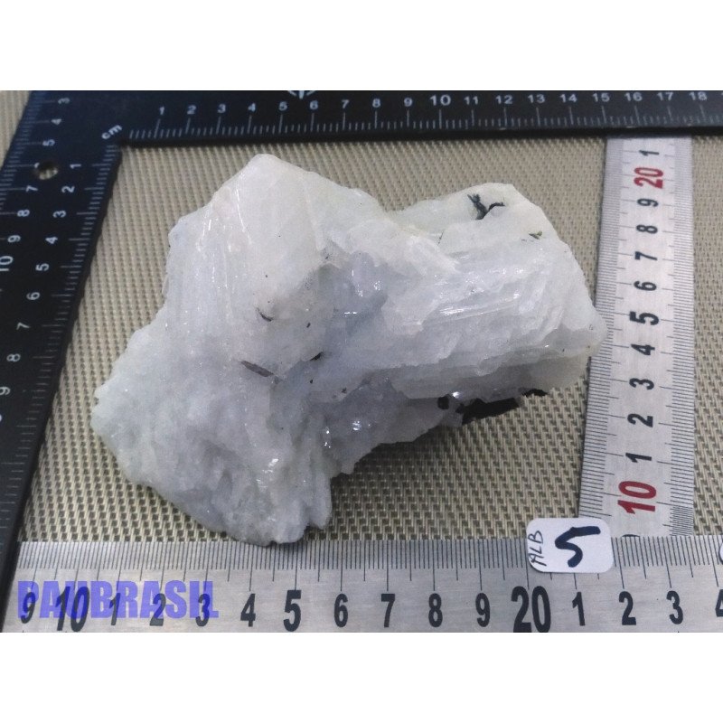 Albite Tourmaline du Brésil en pierre brute 408g