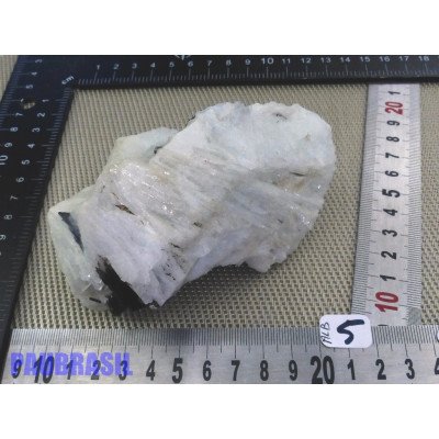 Albite Tourmaline du Brésil en pierre brute 408g