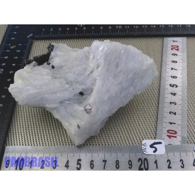 Albite Tourmaline du Brésil en pierre brute 408g
